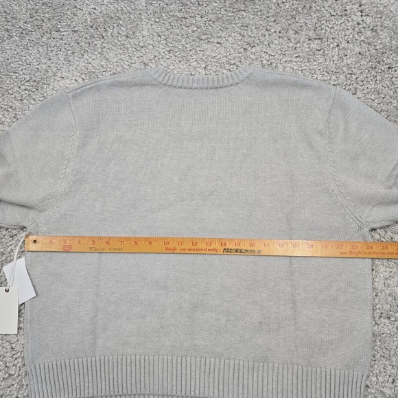 Good American Sweater Womens 2XL Gray Pullover Long Sleeve Stretch Minimalist - Picture 8 of 11